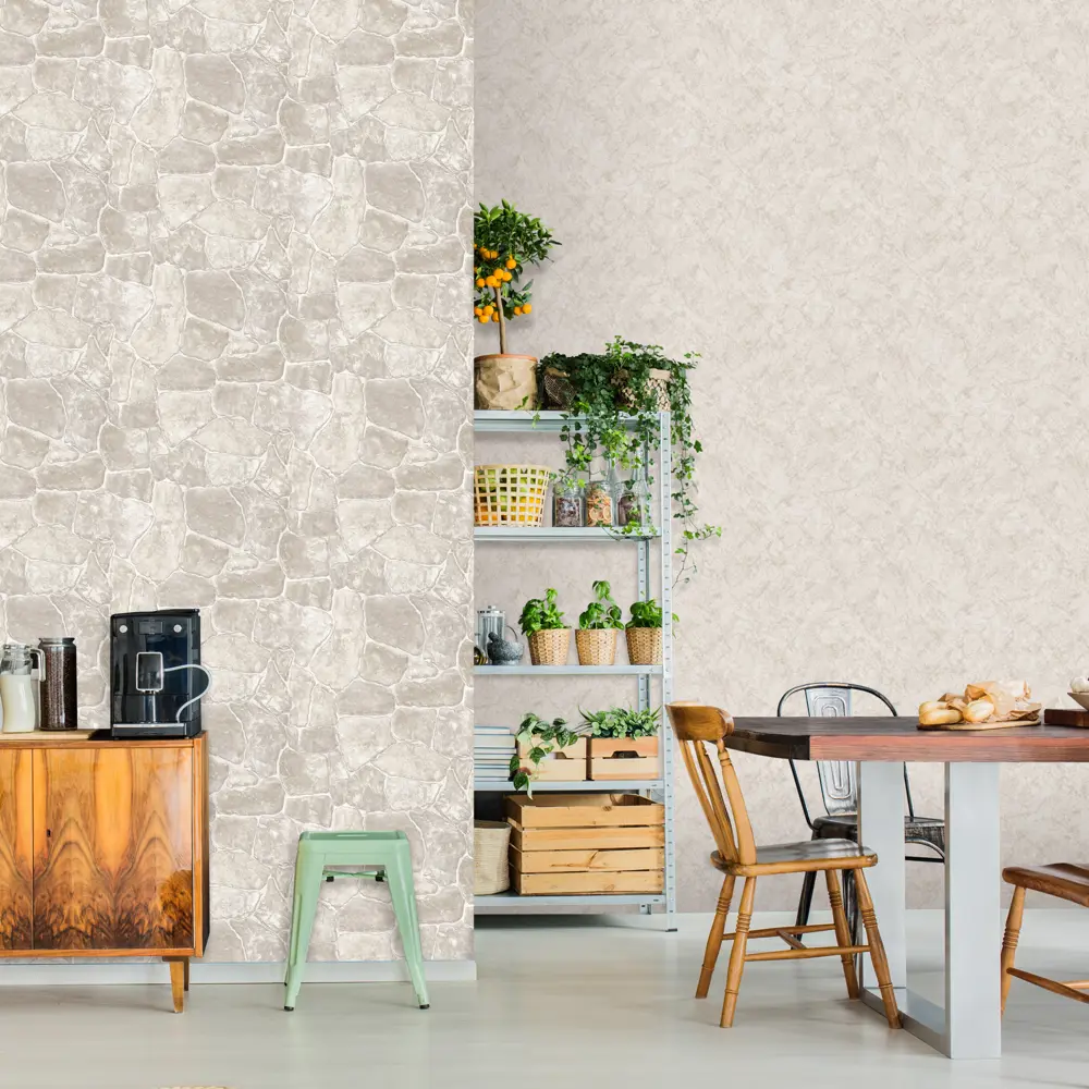 Обои флизелиновые Euro Decor Canyon бежевые 1.06 м 7045-00 82377885 STLM-2178746 - Вид №3