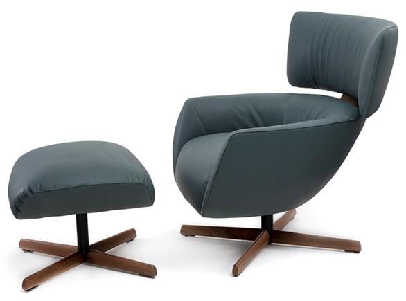 Montis Мягкая кожаная подставка для ног с 4 спицами George sun-id-1351339 - Вид №1