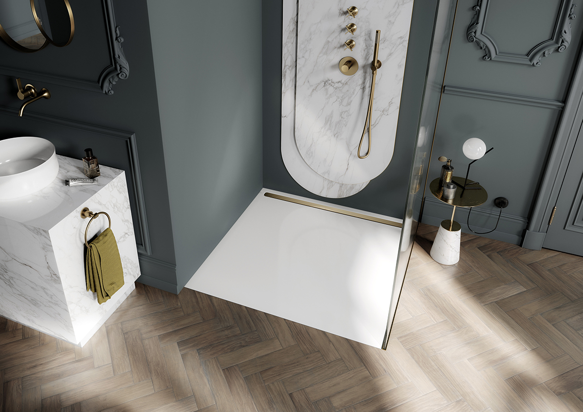 Душевой поддон KALDEWEI Сталь эмалированная 2610 449 теплый серый 70 2610449 - Вид №15