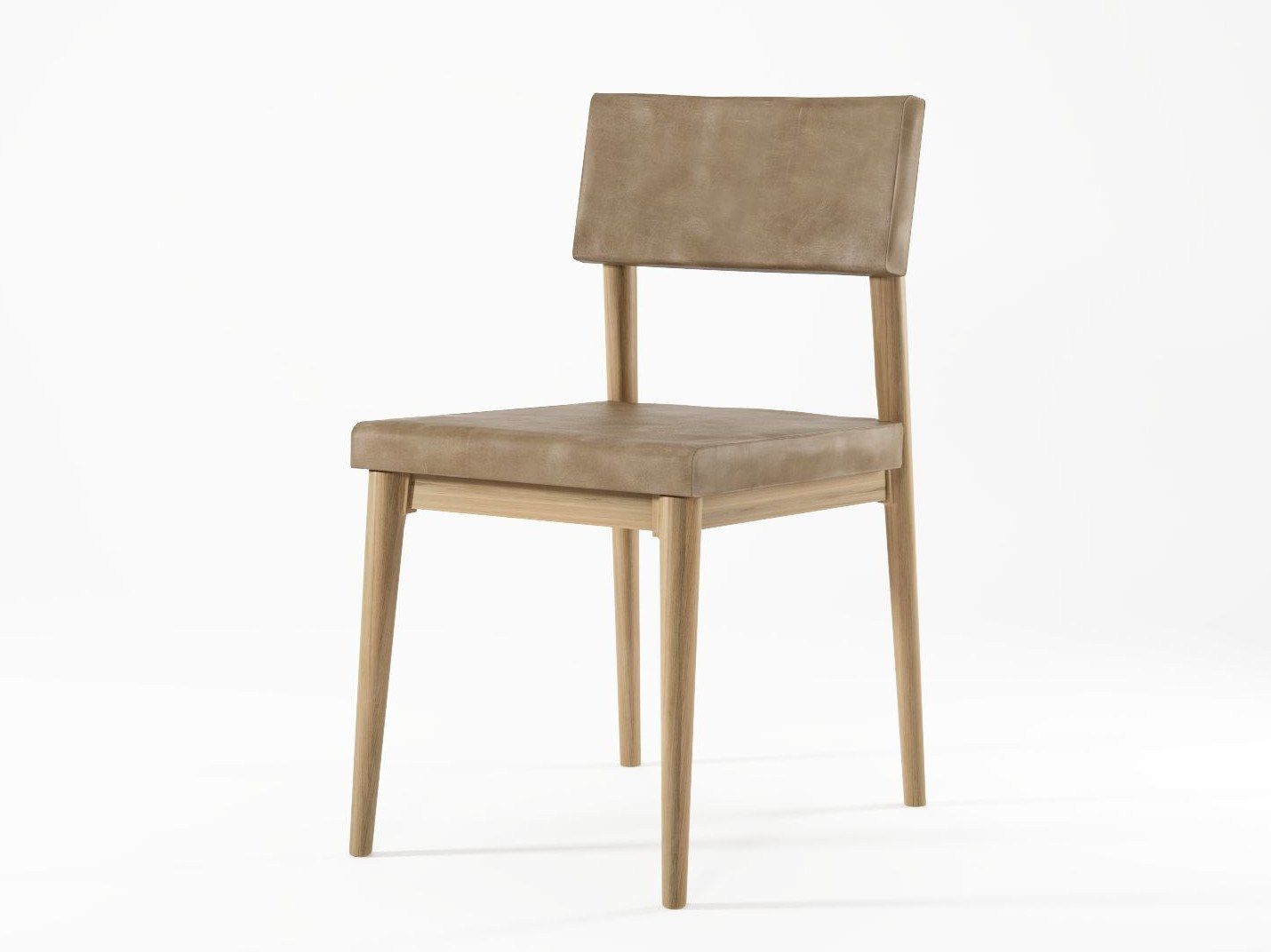 Мягкий стул для ресторана из массива дерева KARPENTER Винтаж ARCH-00059629 - Вид №13