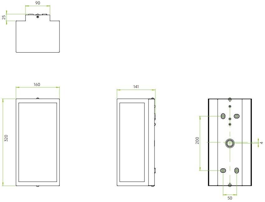 Astro Lighting Светодиодный настенный светильник для улицы из стали  1199001  - Вид №4