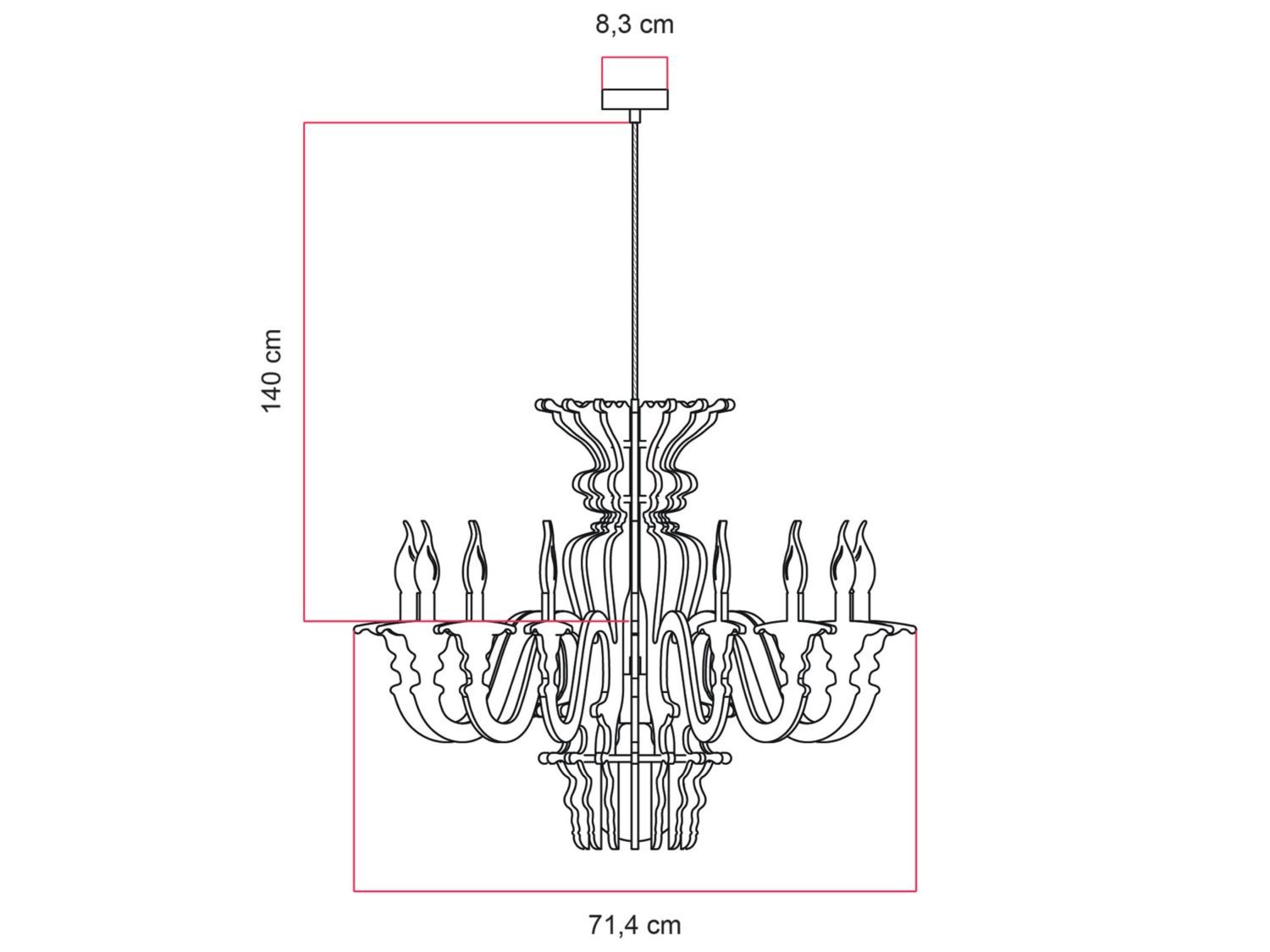Светодиодная люстра Creative Cables ...ТСС ARCH-00065228 - Вид №13