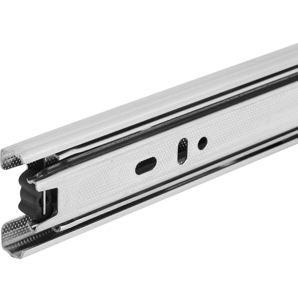 Комплект шариковых направляющих полного выдвижения EDS Chrome EDS-35 35/450 мм сталь, цвет серебро 85075492 STLM-2024199 Santreyd  - Вид №1