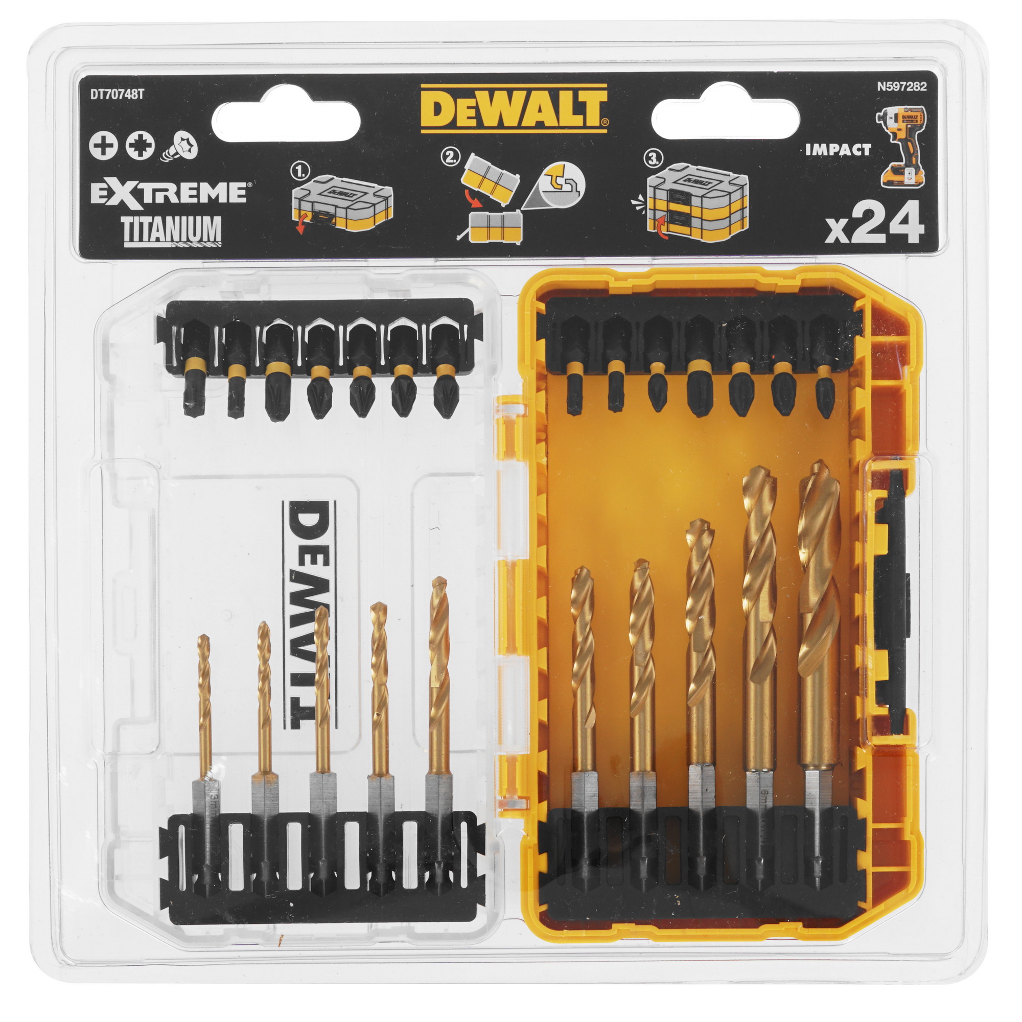 Набор бит DeWalt DT70748T 9013945 STDN-0001944