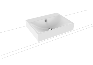 Умывальник KALDEWEI Сталь эмалированная 3042 1 альпийский белый 304230831