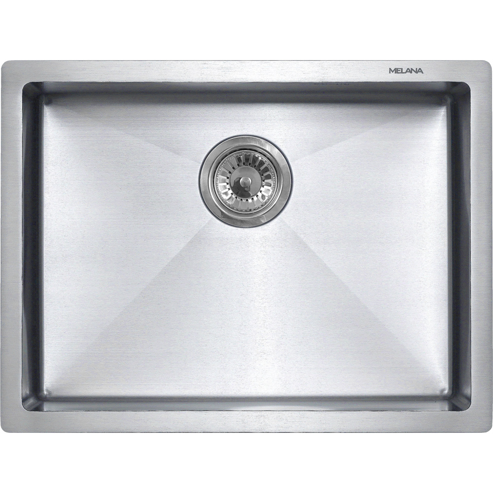 Мойка R5844H MELANA ProfLine 3,0/200 САТИН врезная прямоугольная MLN-R5844H