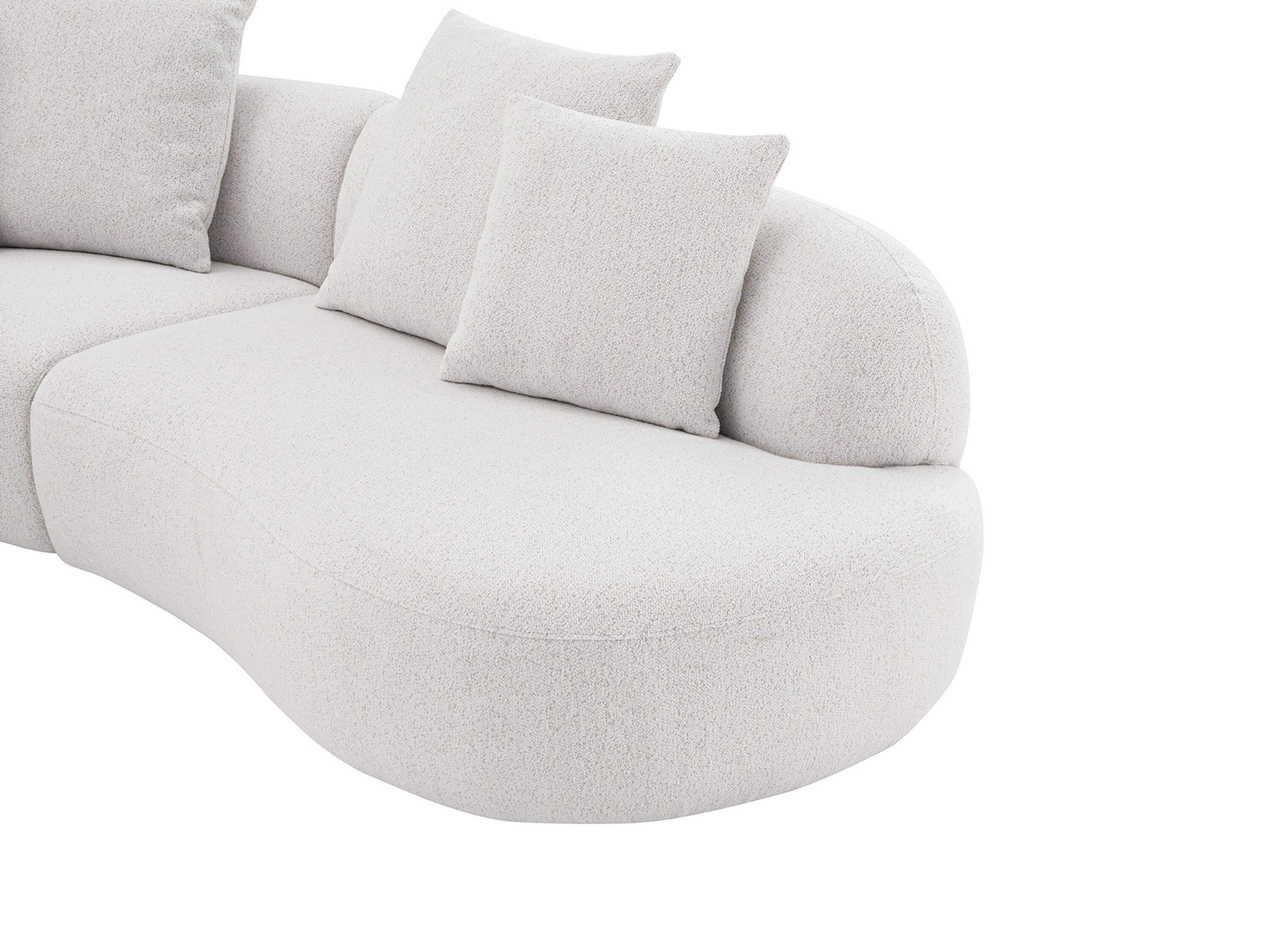 Модульный изогнутый диван из ткани CAMPO DE' FIORI CHILI ARCH-00079544 - Вид №9