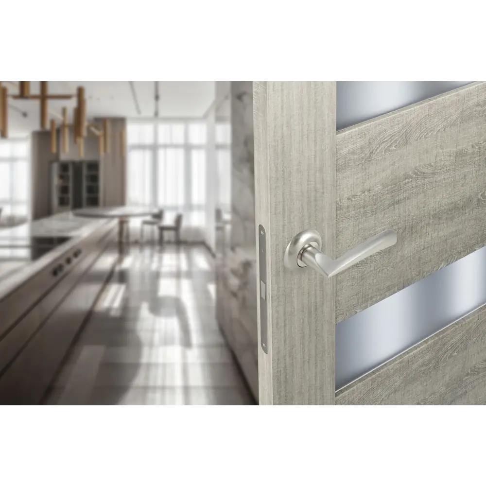 Дверные ручки EDSON для межкомнатных дверей в стиле никель 85168581 STLM-0059340 - Вид №6