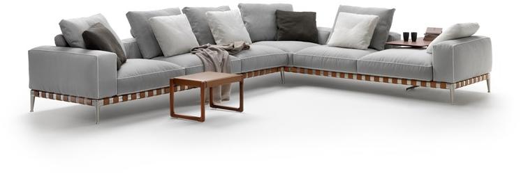 Flexform Модульный тканевый диван Gregory sun-id-1426376 - Вид №6