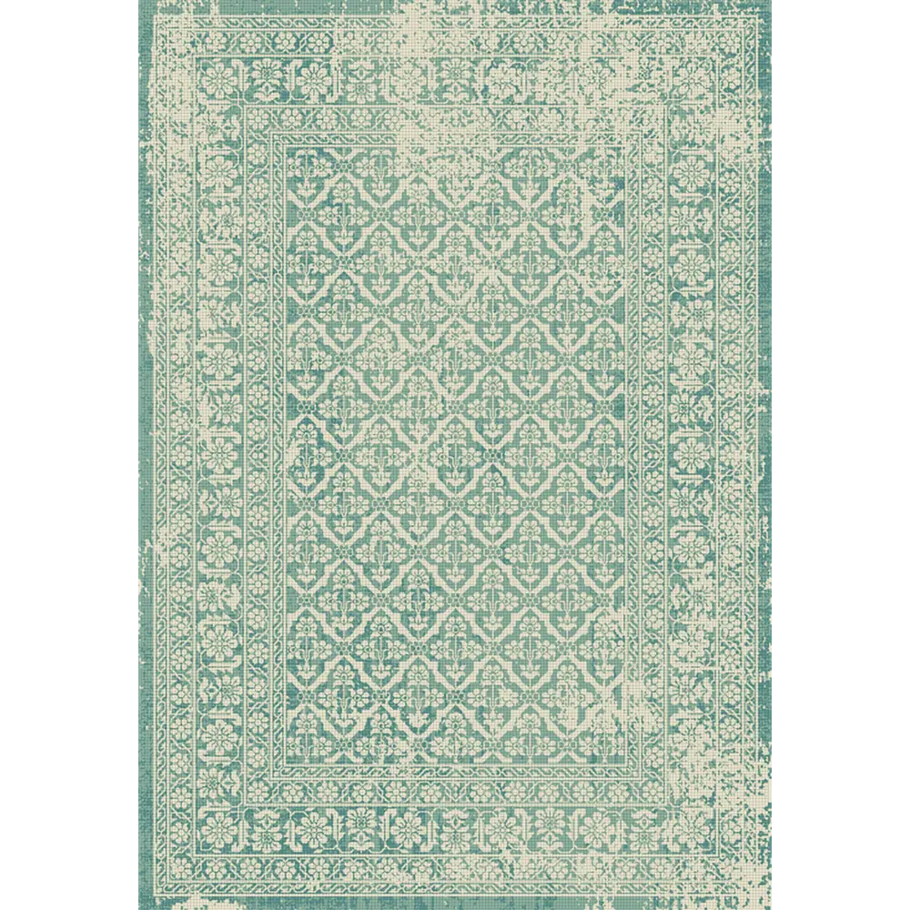 Ковер полипропилен Vintage 22209/644 80x150 см цвет бирюзовый 84339926 STLM-2049930 BALTA RUGS 