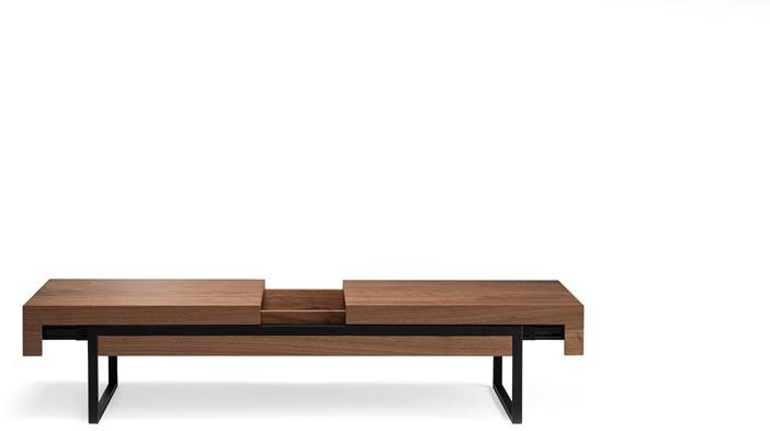 Milla & Milli Нижний стол на санях из массива дерева с отсеком для контейнера Offset sun-id-1510283 - Вид №1