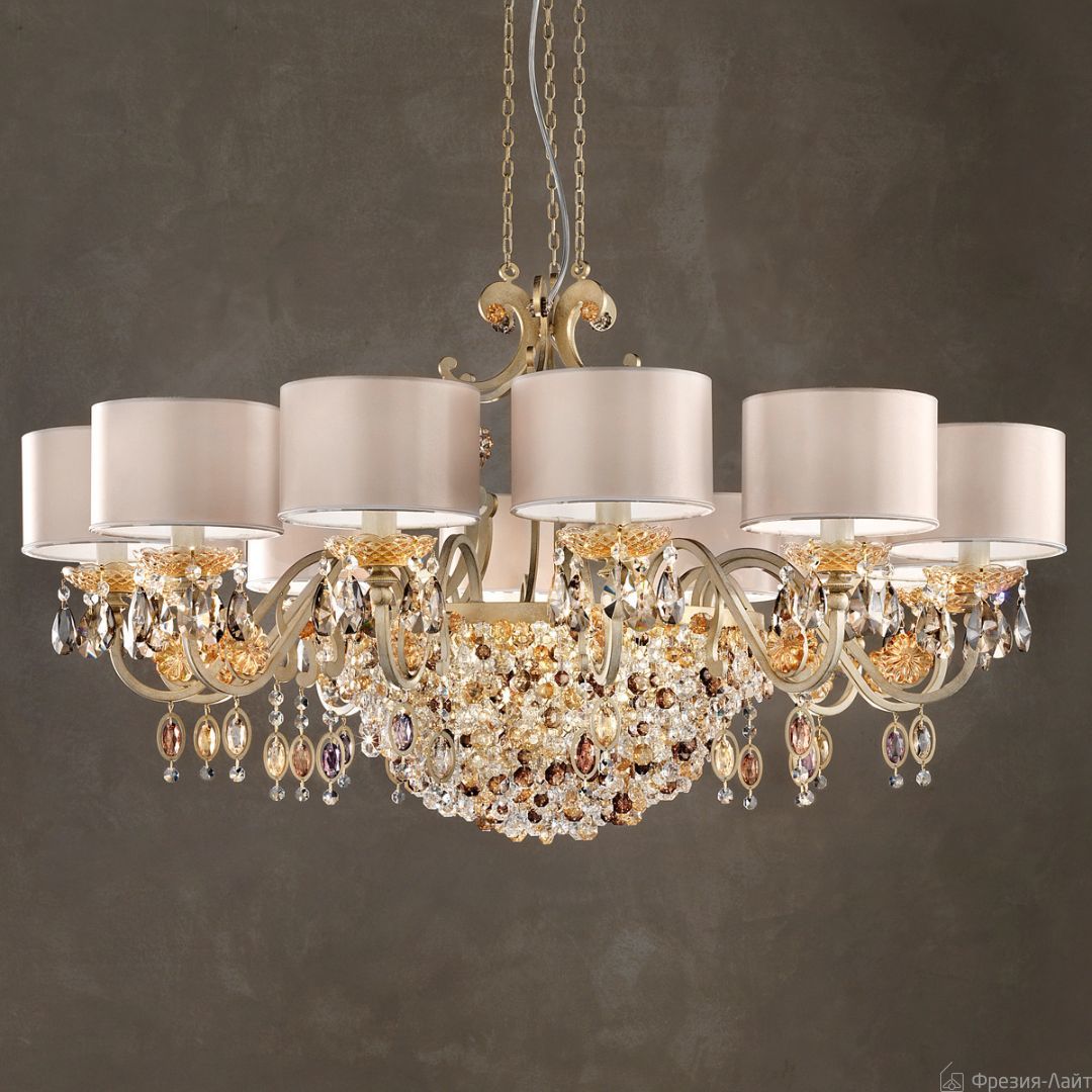 Masiero ROSEMERY 12 PO1 люстра подвесная 114248