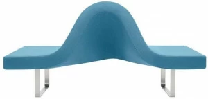 Segis Модульная скамейка с обивкой из ткани Longway Ih11