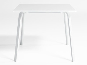 Термокрытый алюминиевый штабелируемый садовый стол