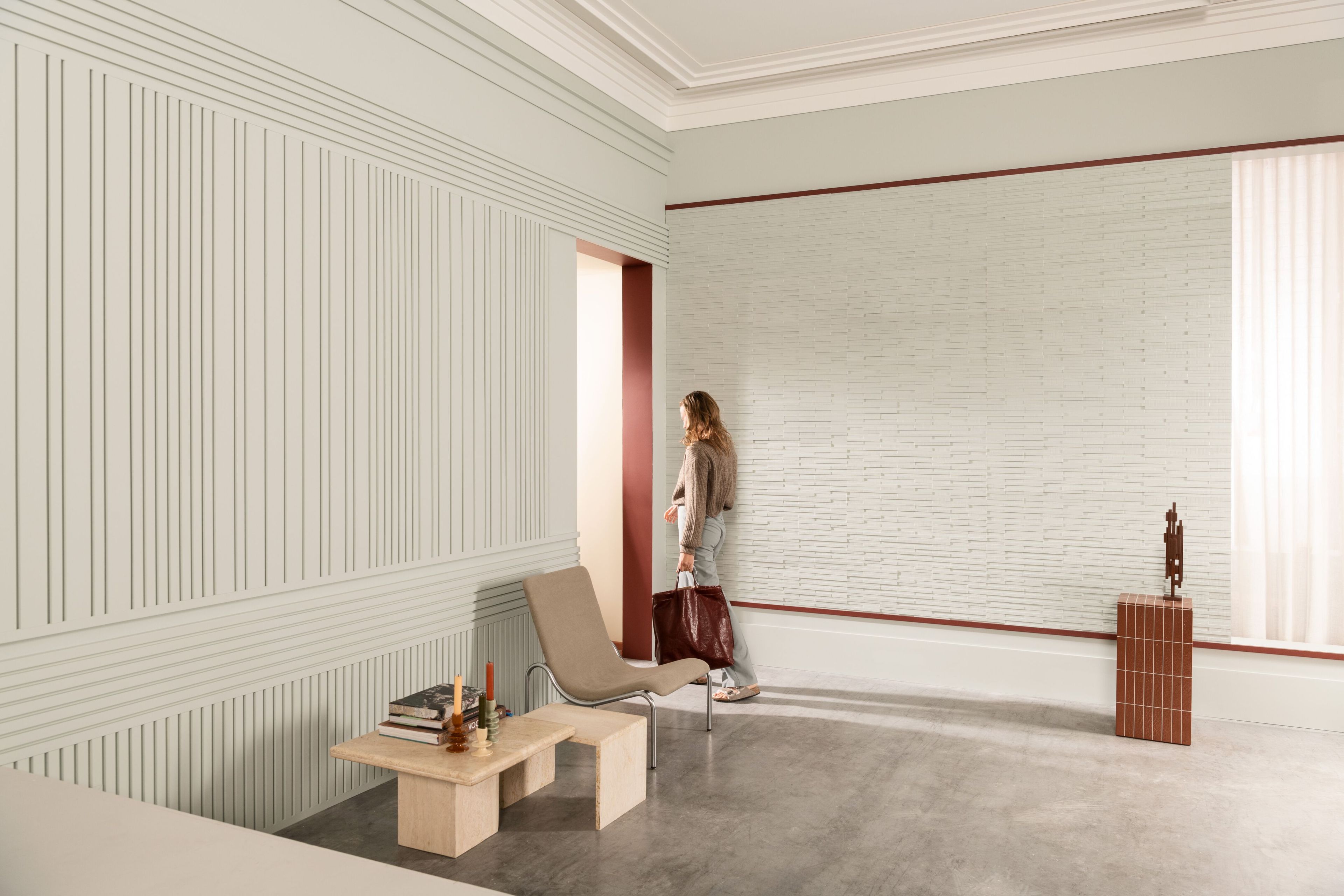 Модульное трехмерное покрытие Orac W119 BAR MIX ARCH-00088208 - Вид №2