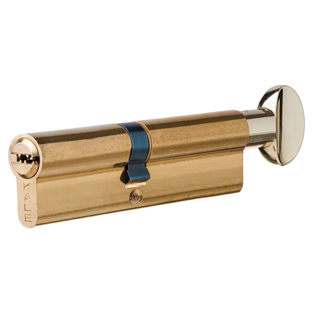 Цилиндр Kale 164SM-110-C-BP, 45х55 мм, ключ/вертушка, цвет золото 82394803 STLM-2022593 