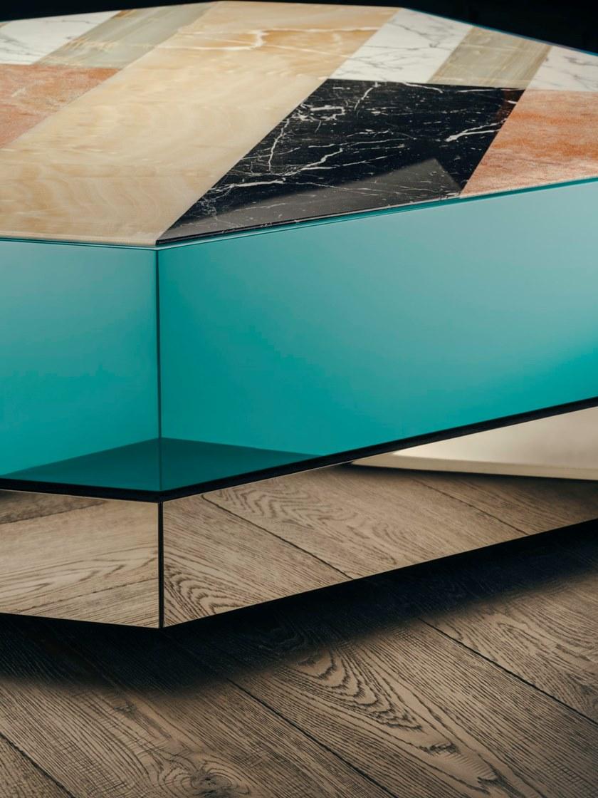 GIOPAGANI Лакированный восьмиугольный журнальный столик Senza fine sun-id-1512336 - Вид №4