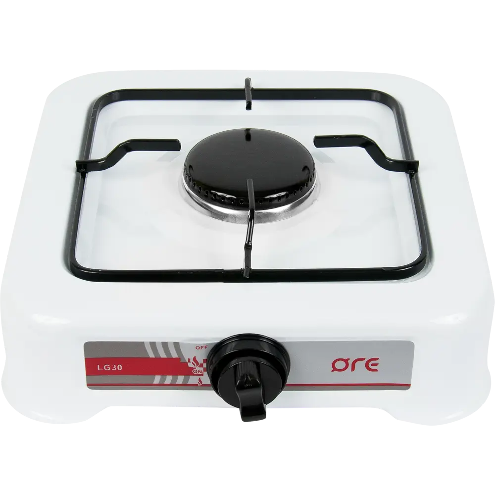Плитка газовая настольная ORE LG30, 28 см, цвет белый STLM-2005515 - Вид №1