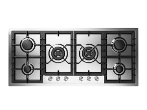 Газовая плита из нержавеющей стали