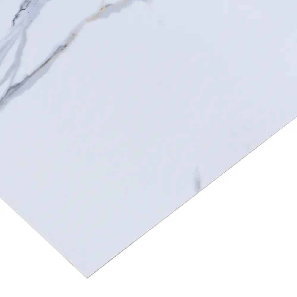 DEKOR PANEL Стеновая панель ПВХ Белый мрамор 2440×1220 мм 88537717 STLM-1014876 - Вид №2