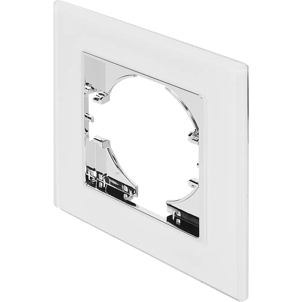 Рамка GUSI Electric Ugra для розеток и выключателей - белая элегантность 86408196 STLM-0068769 - Вид №1
