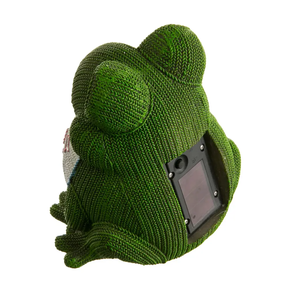 Светильник на солнечных батареях Knitfrog, 16 см, полирезина 15673742 STLM-2068560 Santreyd  - Вид №1