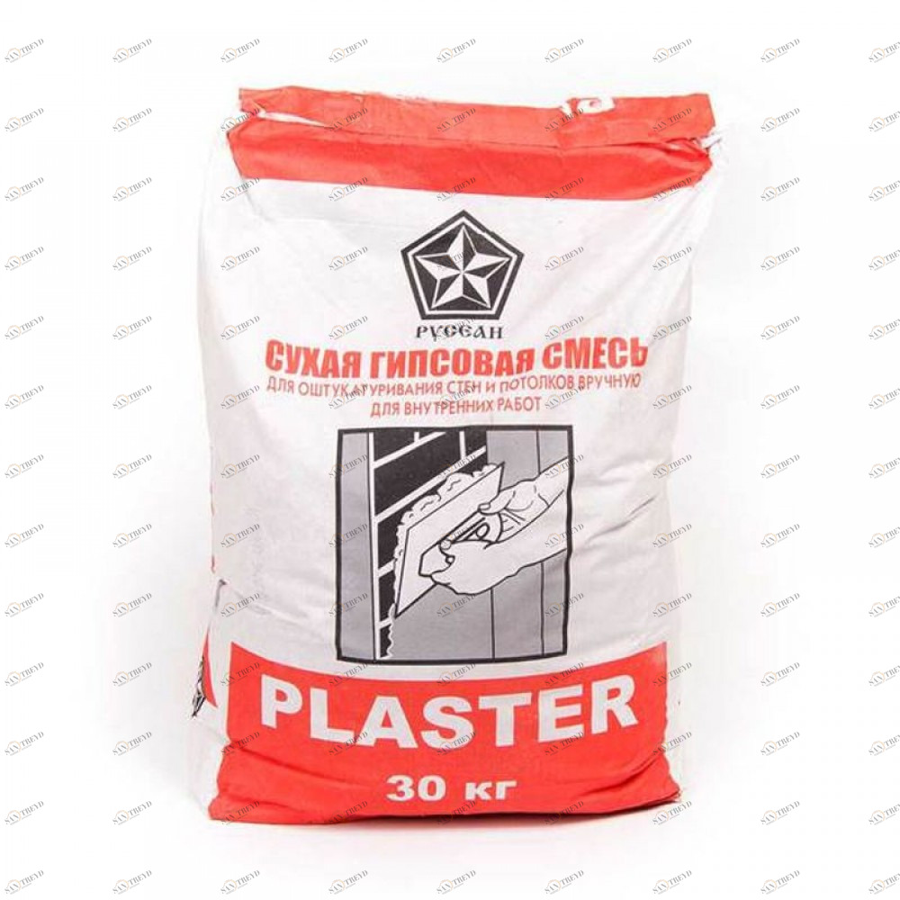 Гипсовая штукатурка Русеан Пластер 30кг 3499