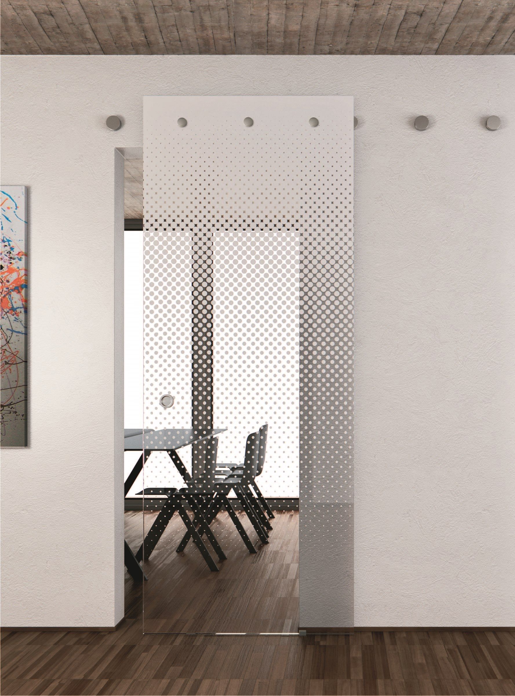 Стеклянная дверь BLUINTERNI Vitrum-Move ARCH-00036363 - Вид №1