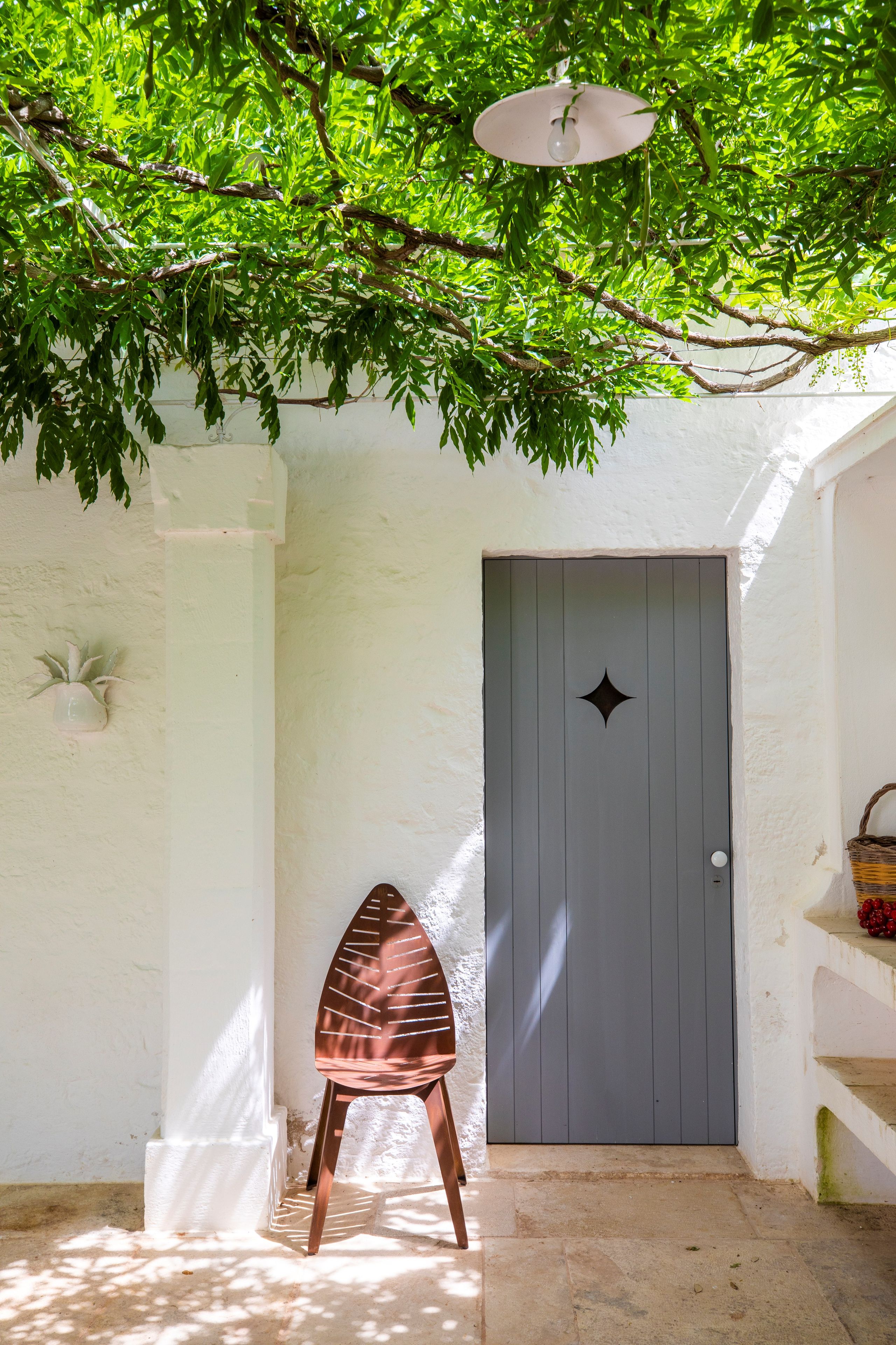 Стальной садовый стул Corten™ TrackDesign Lila ARCH-00014969 - Вид №2