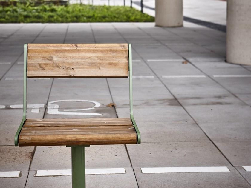 VESTRE Садовый стул из стали и дерева April sun-id-1451923 - Вид №5