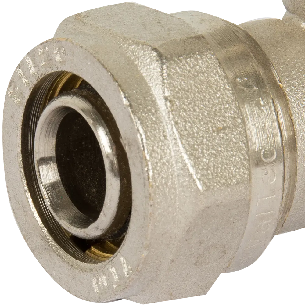 Тройник переходной Valtec 26x20x20 мм никелированная латунь VTM.331 10518153 STLM-2032744  - Вид №2