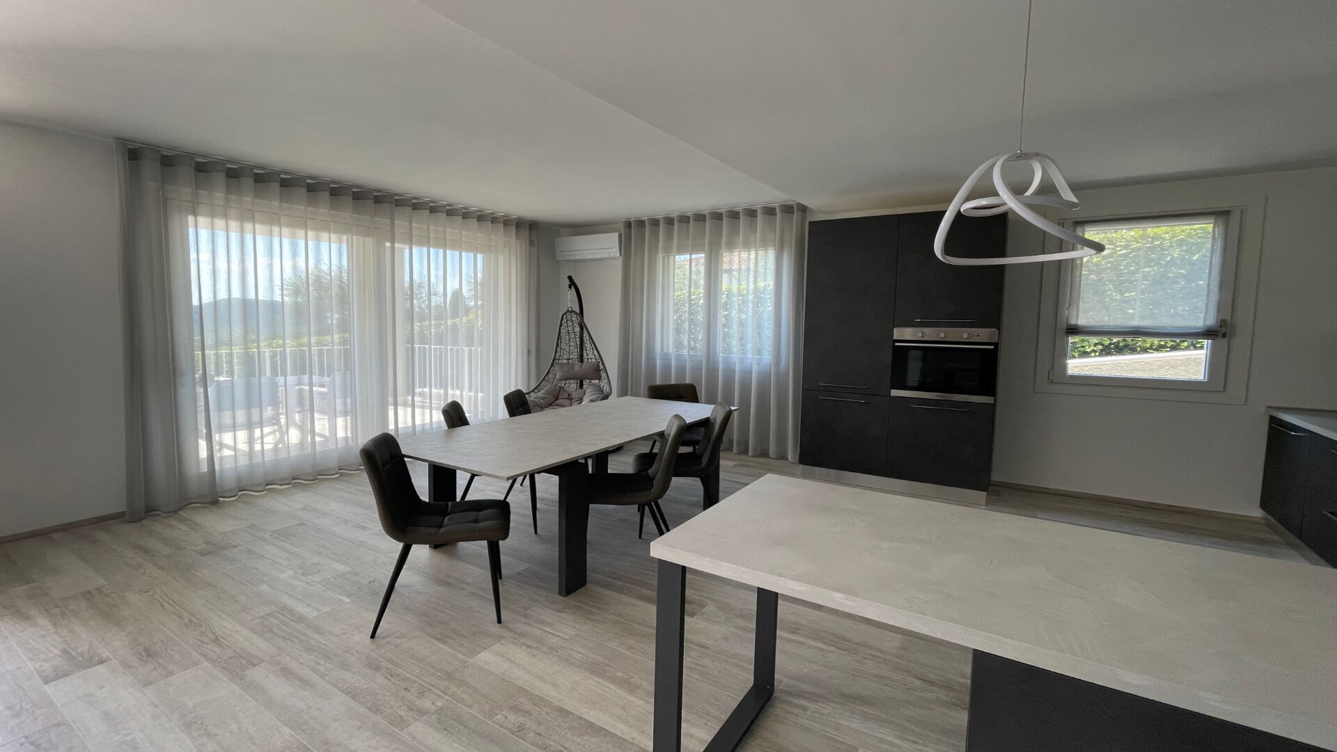 Полиэфирная огнестойкая однотонная ткань для штор Tendagi® ткани Tendagi ® ARCH-00149003 - Вид №3