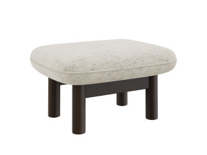 Низкий стул из бука с мягким сиденьем