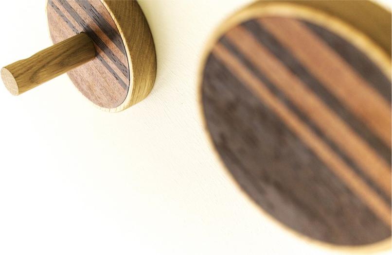 LIGNIS® Пара плечиков из инкрустированной древесины Inverso 13.007 - Вид №2