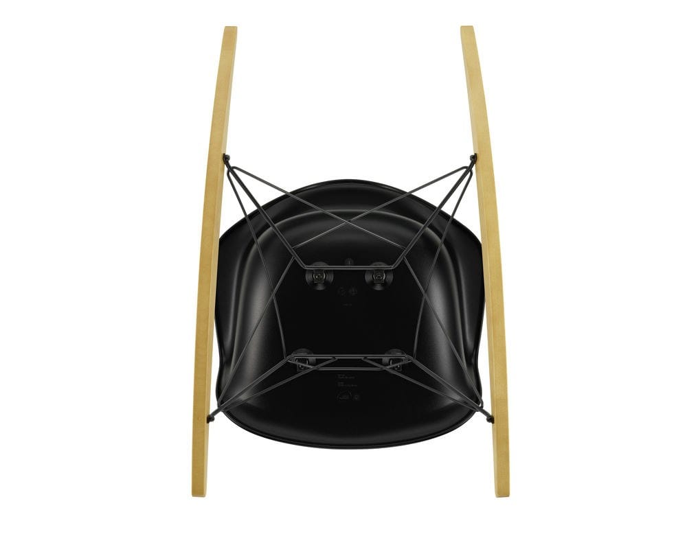 Мягкое тканевое кресло-качалка с подлокотниками VITRA Eames Plastic Chair ARCH-00023828 - Вид №86