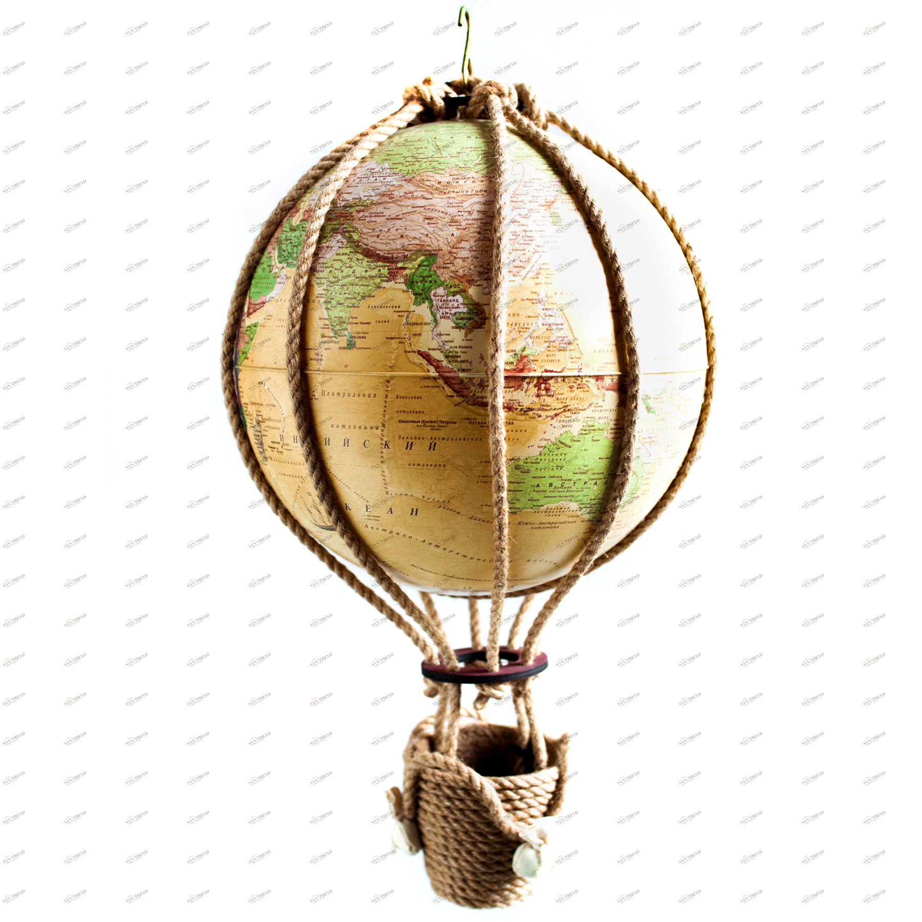 Монгольфьер диаметр 30 см "Глобус" MY CASPER NEW 334236 Бежевый Santreyd 