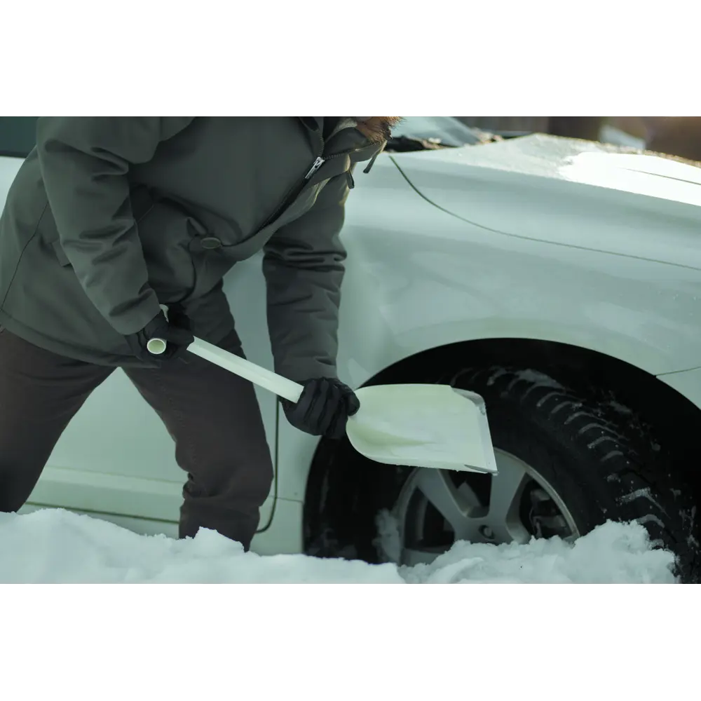 Лопата автомобильная для уборки снега FISKARS SnowXpert, нержавеющая сталь 17908205 STLM-2140660  - Вид №8