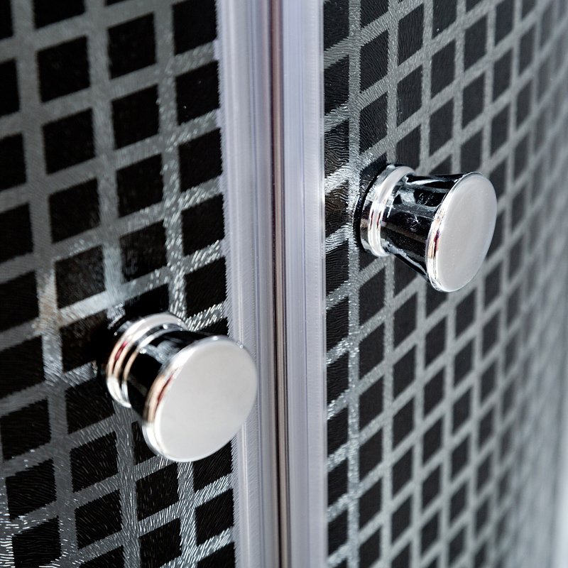 BМ4510 LED с гм. BLACK Душевая кабина DETO Серия ВМ L 809 с электрикой BLACK - Вид №8