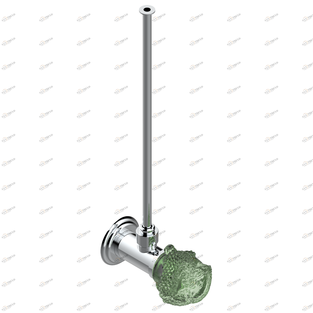 U5H-181/S Кран запорный 1/2" стильный регулируемый с 30 cм трубкой Thg-paris Jade Dragon Хром U5H-181/S CAT.A