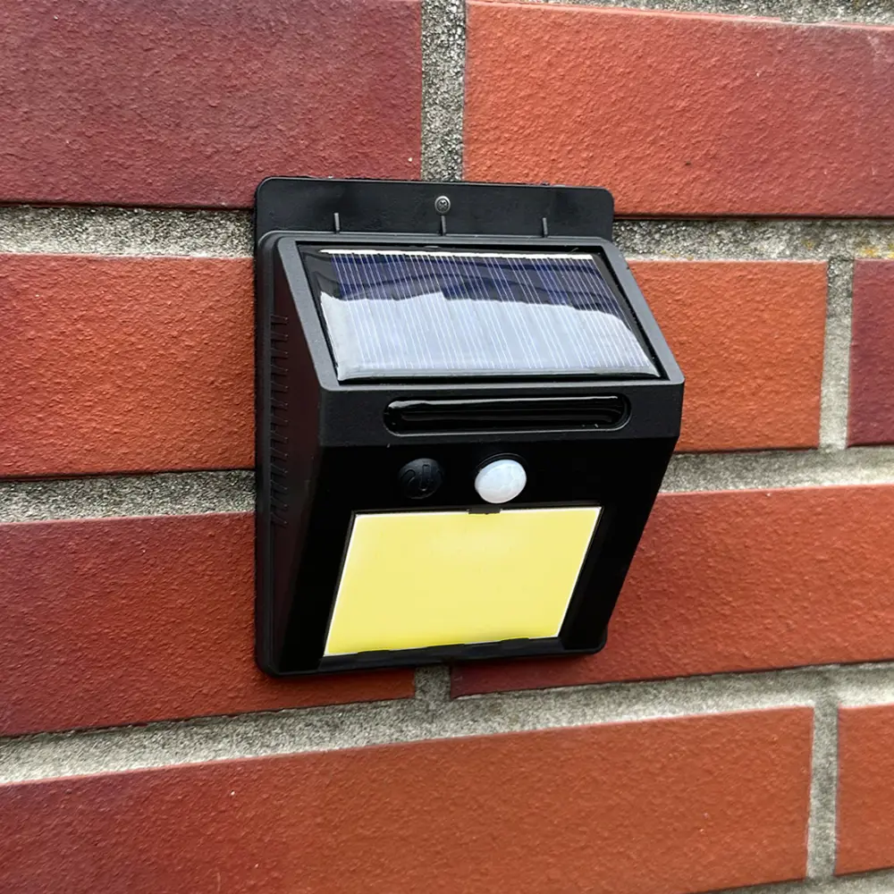 Светильник светодиодный уличный Duwi Solar LED на солнечных батареях 5Вт 6500К 400Лм IP65 c датчиком движения черный 83972973 STLM-2135653  - Вид №1
