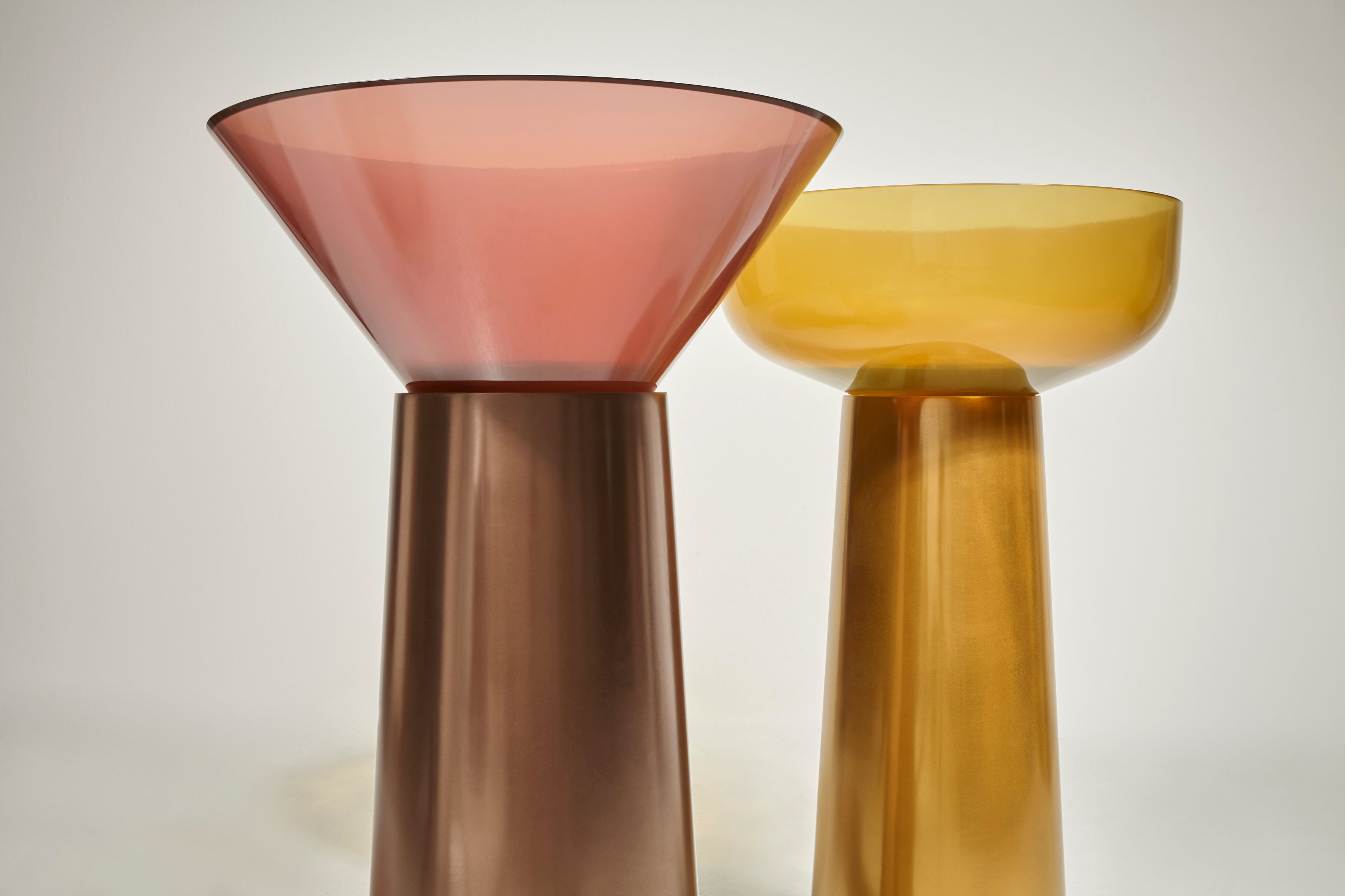 Круглая отдельно стоящая раковина из Cristalmood® Antoniolupi ALBUME10 + ALBUME20 ARCH-00067661 - Вид №3