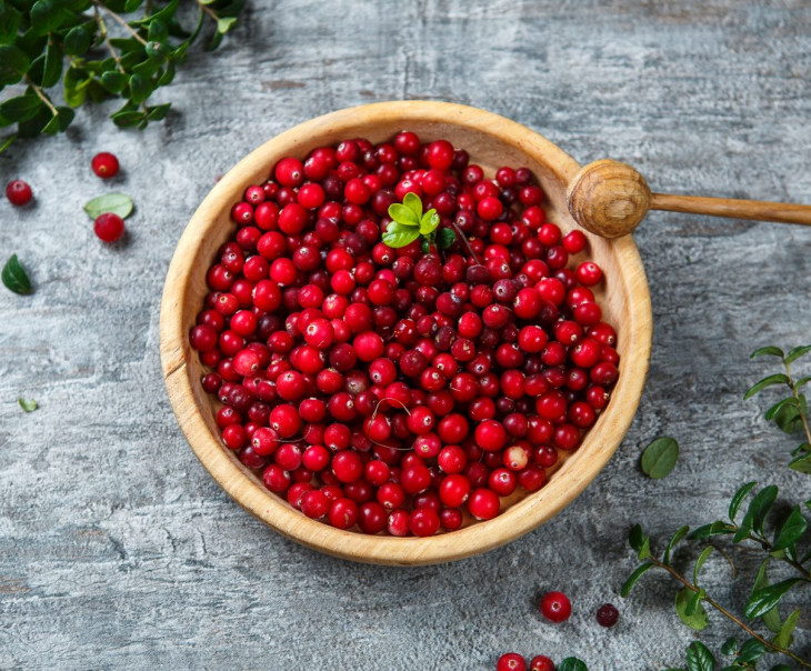 7133 Клюква замороженная Вкусляндия 