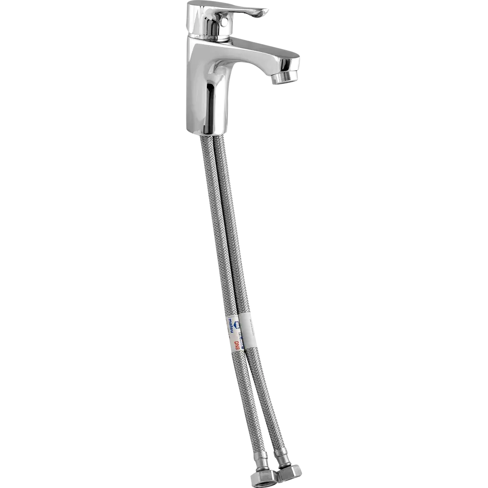 Смеситель для раковины Vidima «Wave» однорычажный цвет хром 82137727 STLM-2194201 - Вид №1