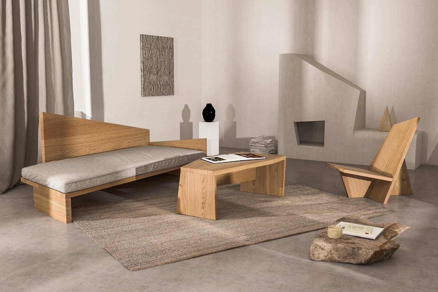 Деревянный стул Movimento Gallery CROOKED ARCH-00073664 - Вид №3