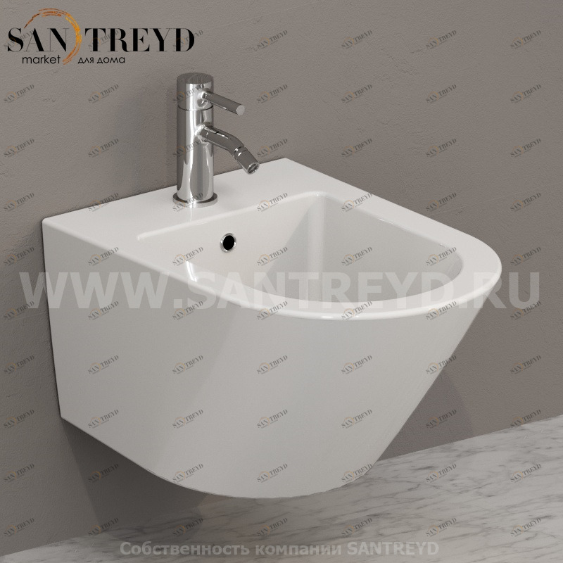 FOS10BI Биде подвесное FORTY3 Ceramica Globo