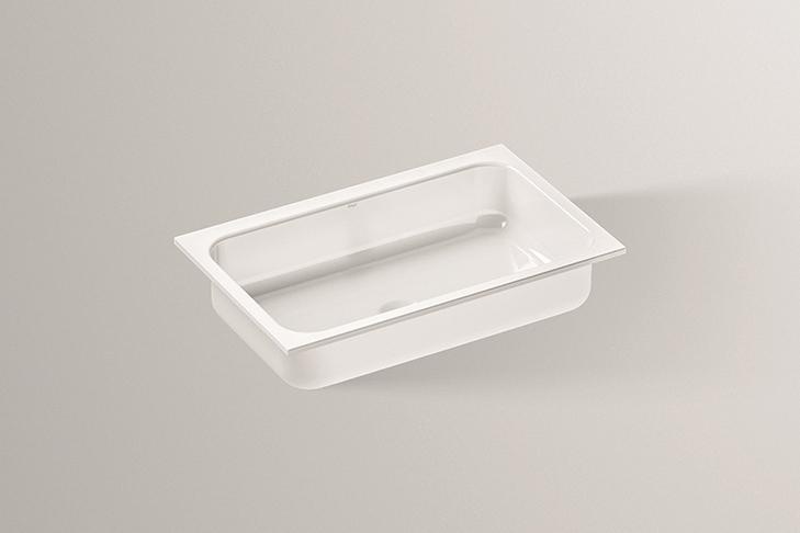 2218500000 Встраиваемая раковина, eb.sr650, белая, proshield Alape серия SR (Stream) 