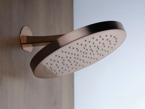 Настенная регулируемая душевая головка из нержавеющей стали с кронштейном