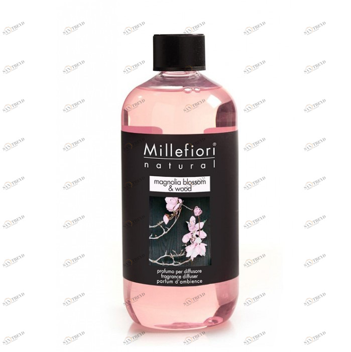 Рефил 250мл "Цветы магнолии и дерево" Magnolia blossom & Wood MILLEFIORI MILANO МАГНОЛИЯ 267437 Розовый 