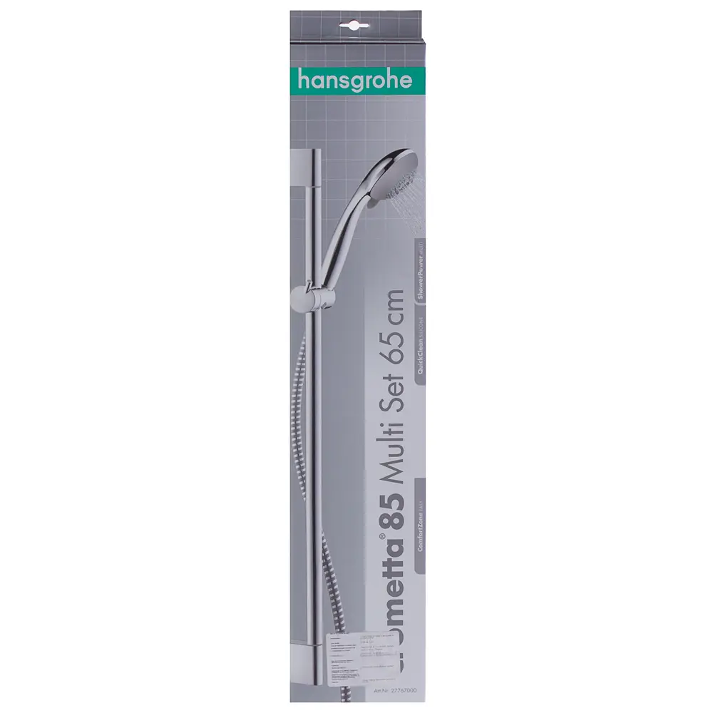 Душевой комплект Hansgrohe Crometta 3 режима цвет хром 18624823 STLM-2169256 Без серии - Вид №3