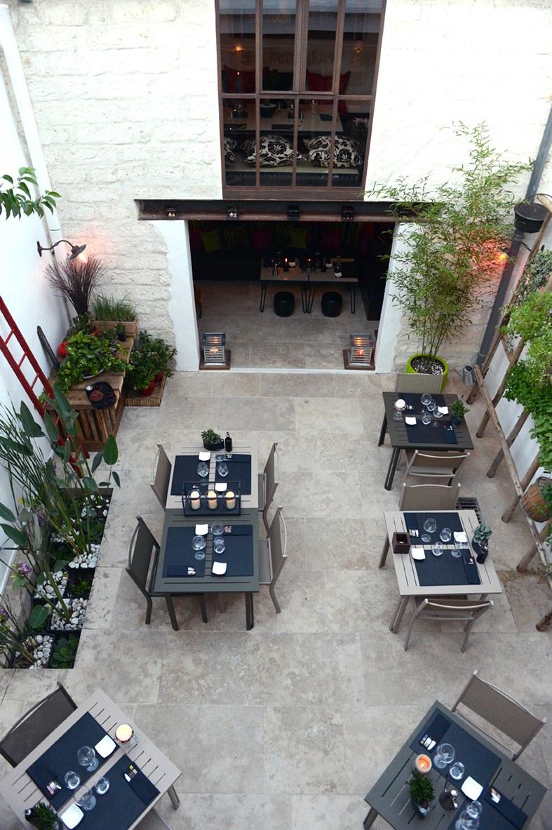 Fermob Квадратный алюминиевый садовый стол Costa 8143 - Вид №1